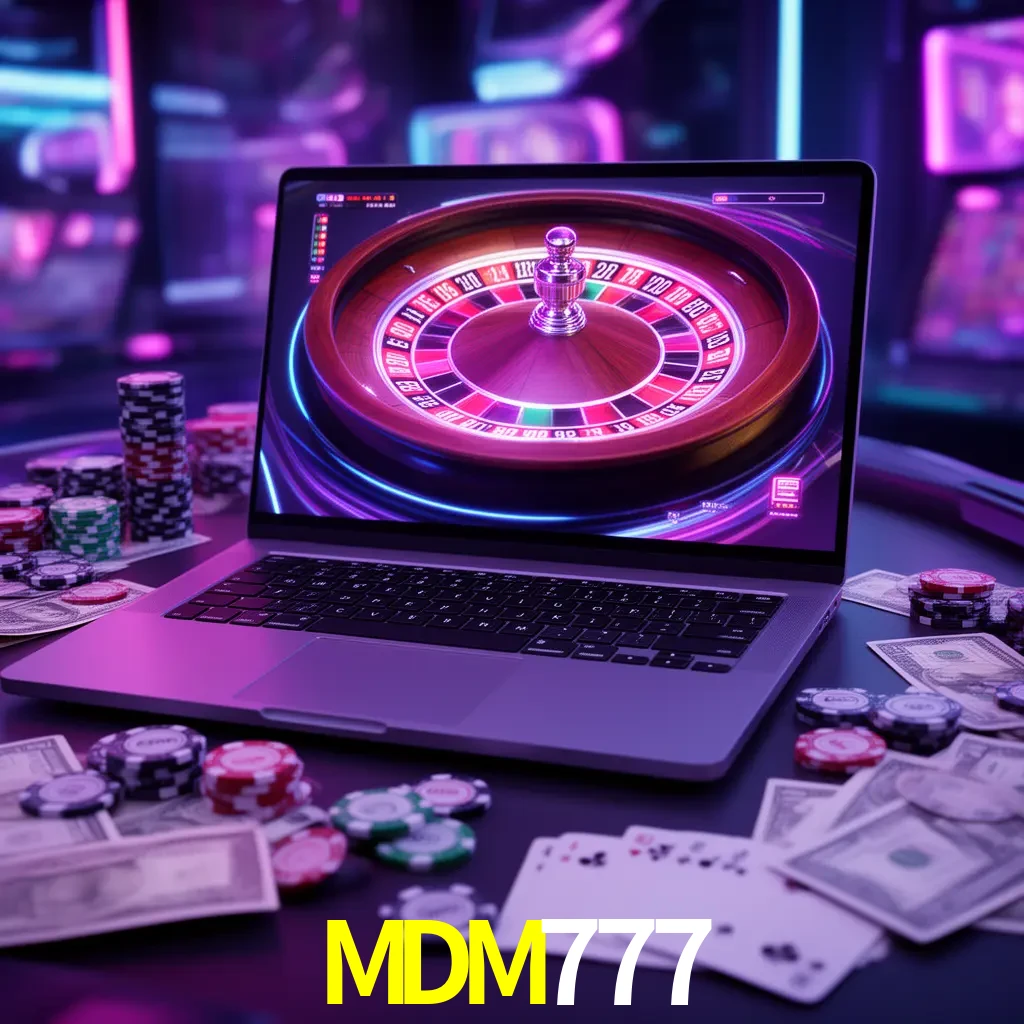 Centro móvil MDM777 con casino, cajero, bonos, app y acceso de cuenta para México